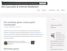 Tablet Screenshot of plezieratelier.nl